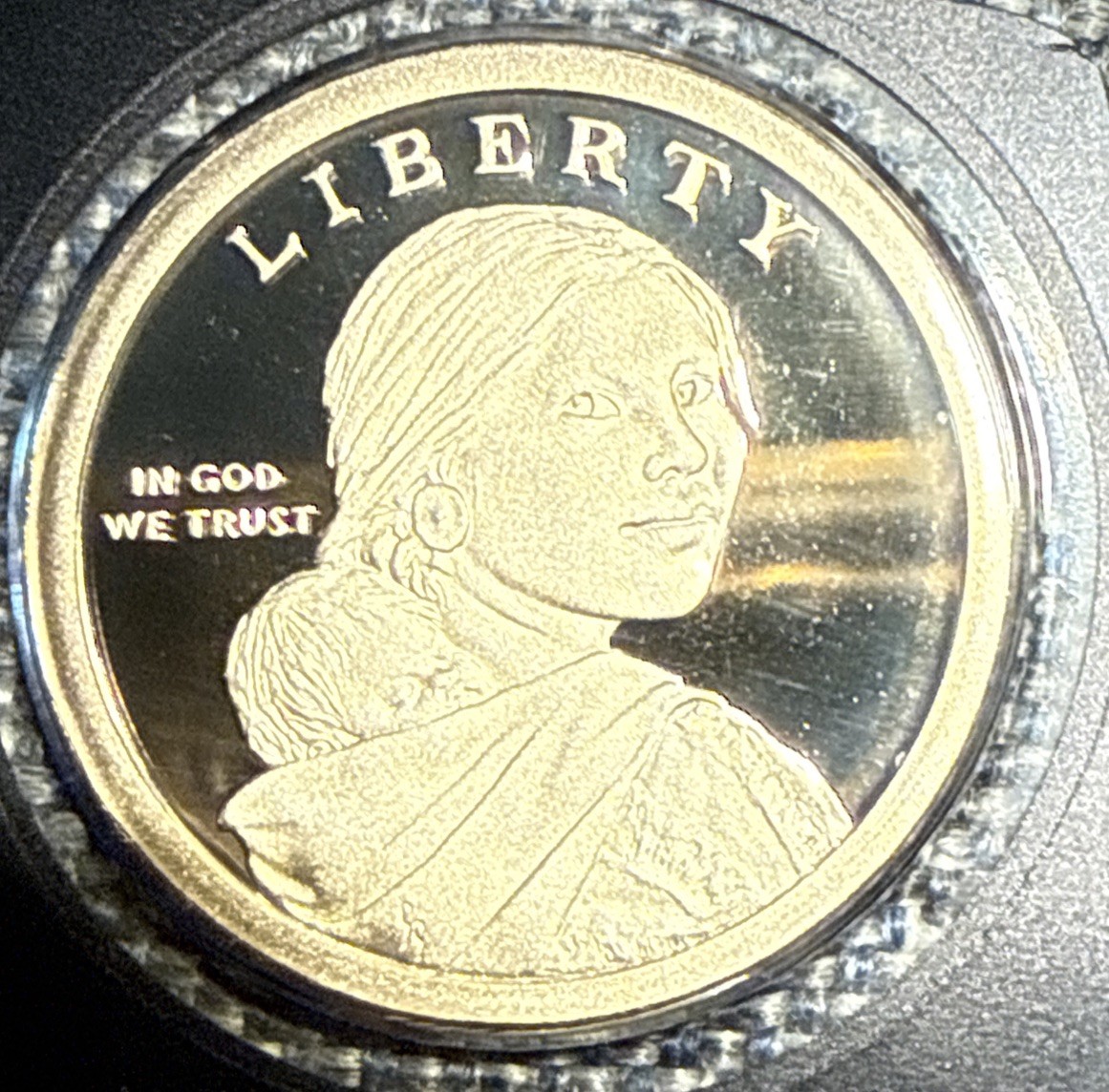 2026 S Sacagawea Proof Dollar Polly Copper from Silver Proof Set $1 2026 S Sacagawea Proof Dollar Polly Copper from Silver Proof Set $1