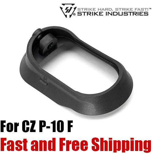 Strike Industries Polymer Flared/Enlarged Magwell for CZ P-10F Strike Industries Polymer Flared/Enlarged Magwell for CZ P-10F