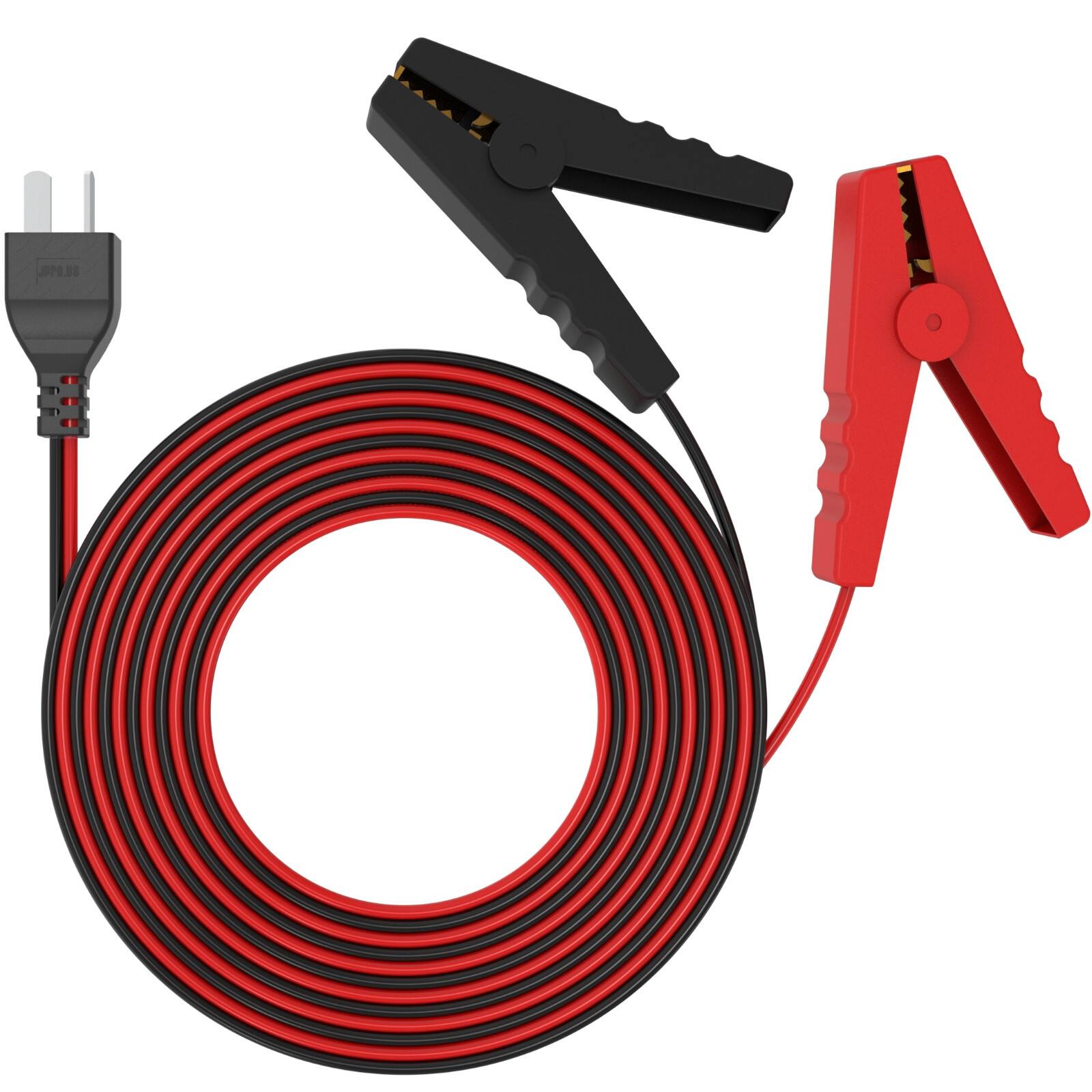 12V DC Generator Battery Charging Cables 12 Volt T-Type Plug 14AWG 15A 12\' Foot 12V DC Generator Battery Charging Cables 12 Volt T-Type Plug 14AWG 15A 12\' Foot