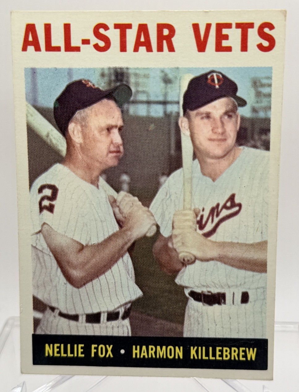 1964 Topps - All-Star Vets Harmon Killebrew, Nellie Fox #81