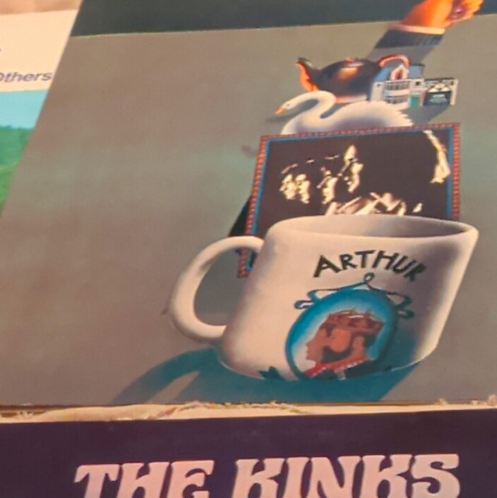 THE KINKS 6 Vinyl LP Lot Kink Kronikles Arthur Soap Opera Imports Inserts