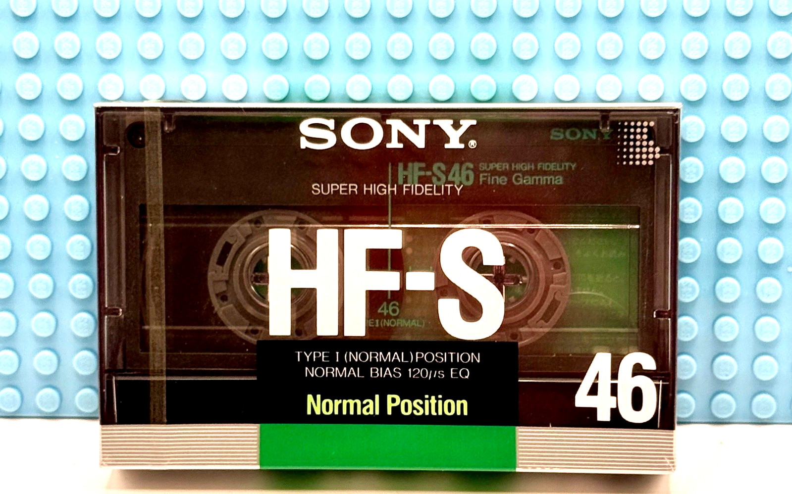 SONY HF S 46 1988 JAPAN TYPE I BLANK CASSETTE TAPE (1) (SEALED) SONY HF S 46 1988 JAPAN TYPE I BLANK CASSETTE TAPE (1) (SEALED)