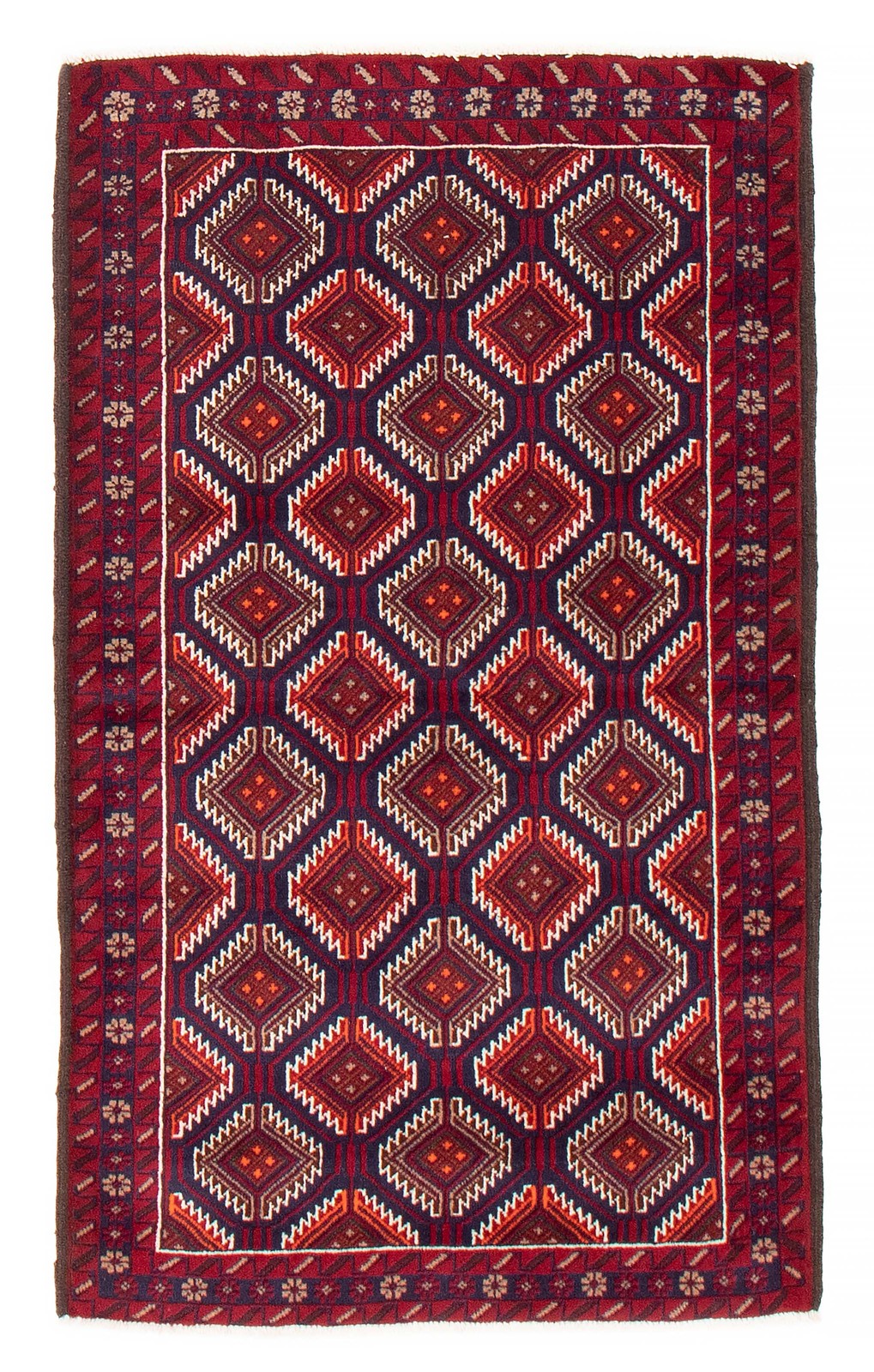 Traditional Vintage Hand-Knotted Area Rug 3\'3\