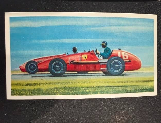 1971 Mobil The Story of Grand Prix Motor Racing #26   MIKE HAWTHORN   NM