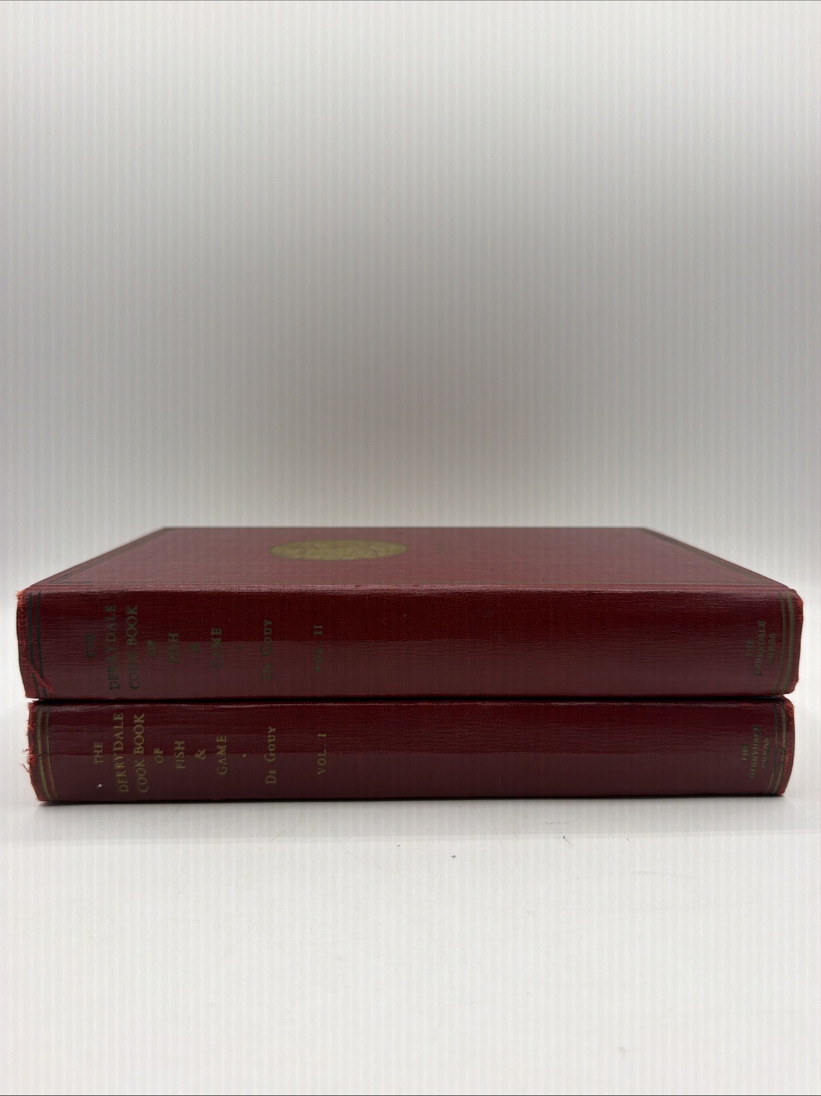 The Derrydale Cook Book Of Fish And Game L P De Gouy No 589 Of 1250 Ltd Ed 1937 The Derrydale Cook Book Of Fish And Game L P De Gouy No 589 Of 1250 Ltd Ed 1937