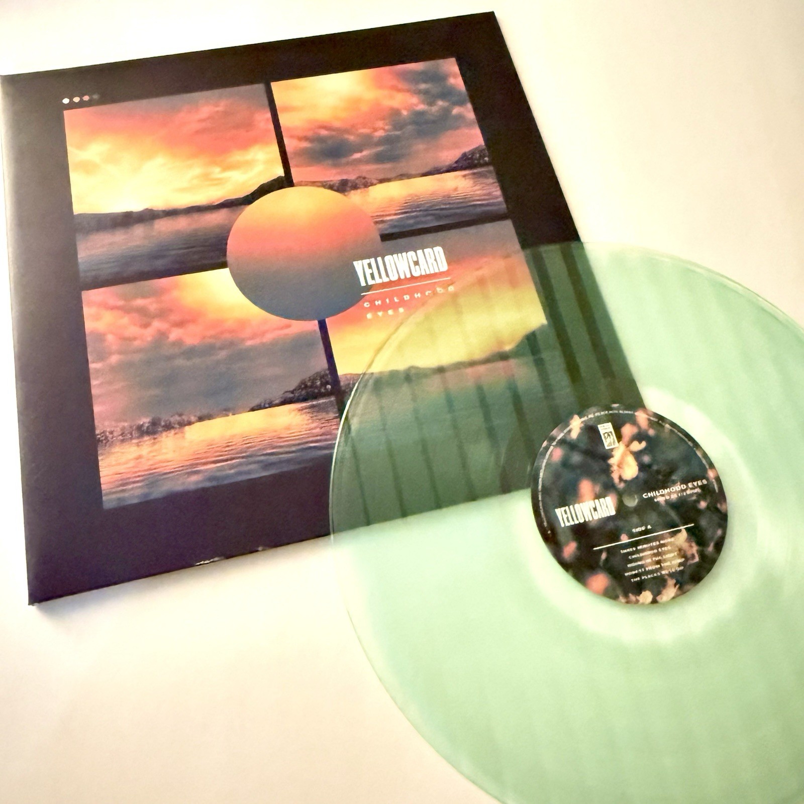 Yellowcard CHILDHOOD EYES Color Vinyl EP Record NEW