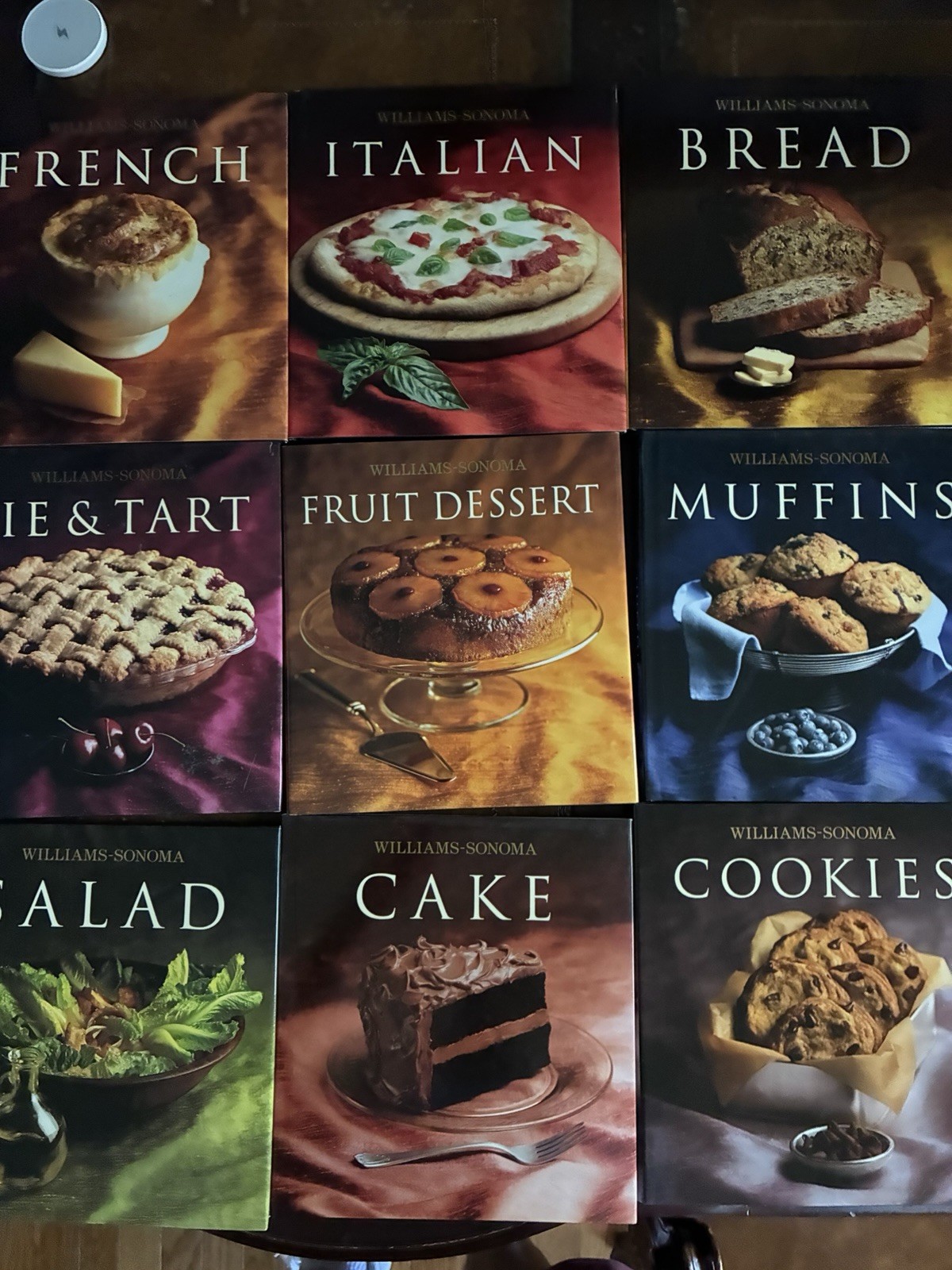9 Williams-Sonoma Cookbooks Hardcovers Italian French 9 Williams-Sonoma Cookbooks Hardcovers Italian French
