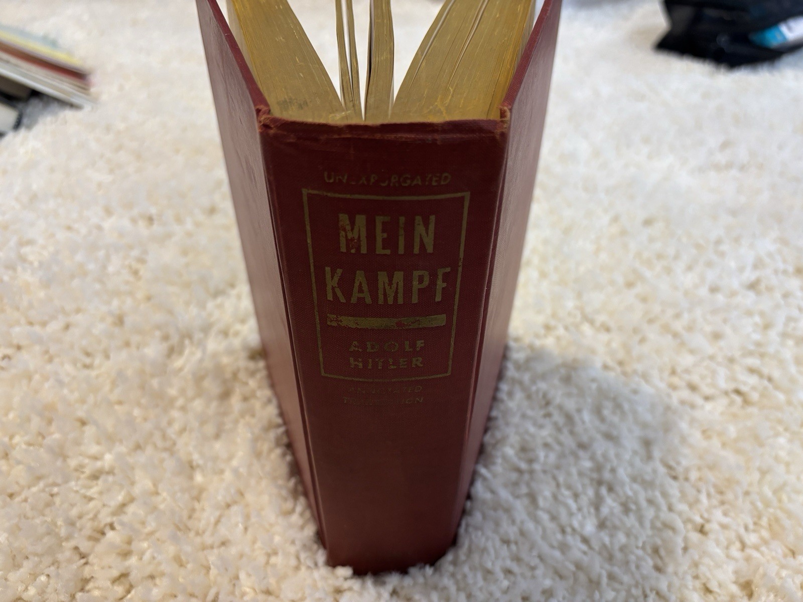 Mein Kampf Adolf Hitler 1941 Hardcover Reynal Hitchcock 23rd Impression Germany