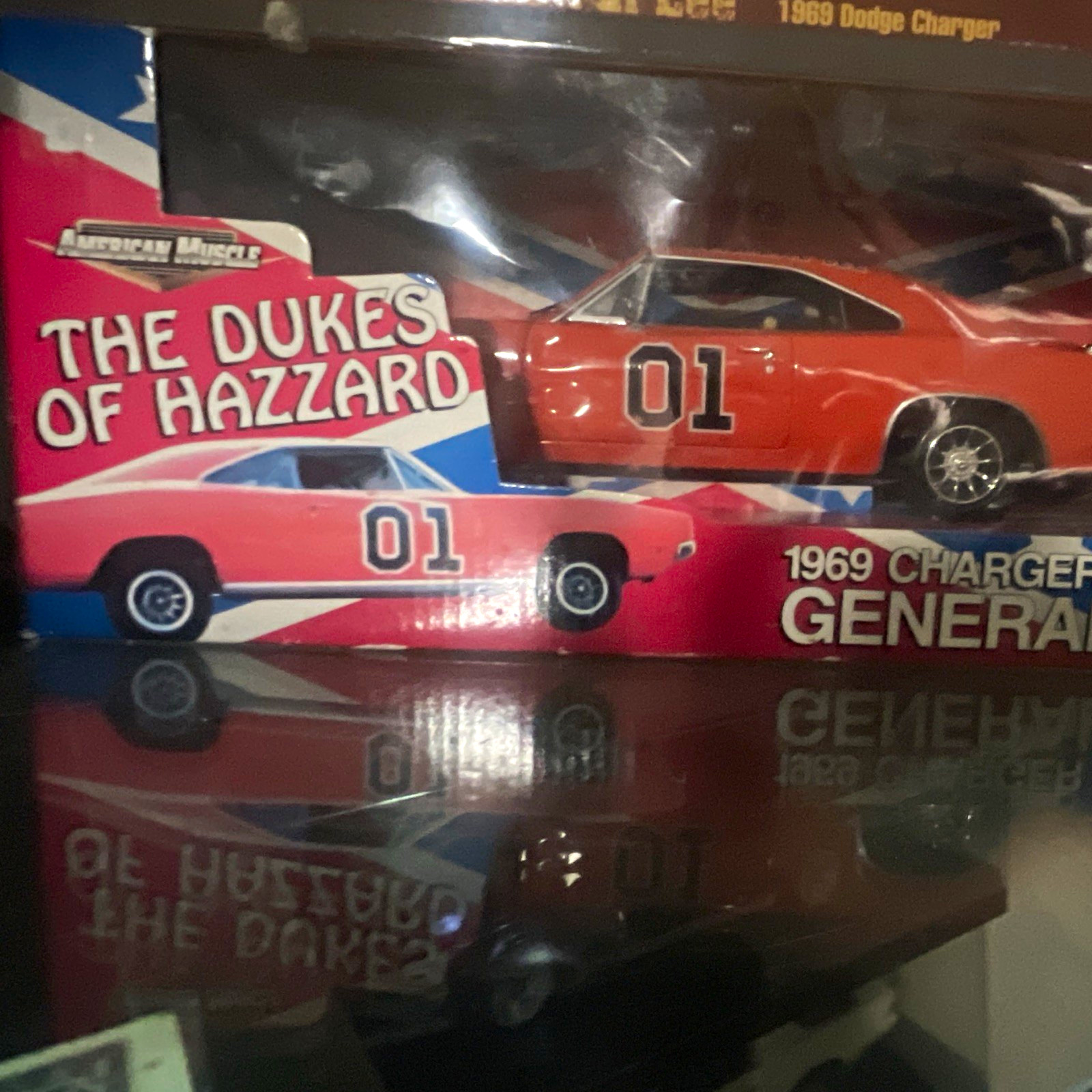 Ertl American Muscle 1969 Dodge Charger General Lee Orange Diecast 1:18