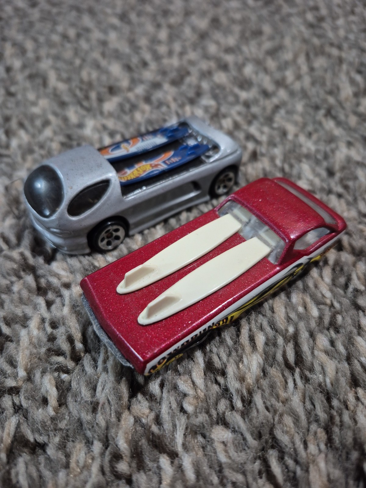 Vintage Mattel Hot Wheels Cars Deora With Surf Boards