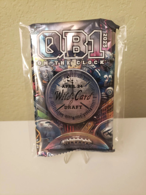 2025 WILD CARD Draft QB1 On the Clock Factory Sealed Pack (in case) Football SSP 2025 WILD CARD Draft QB1 On the Clock Factory Sealed Pack (in case) Football SSP