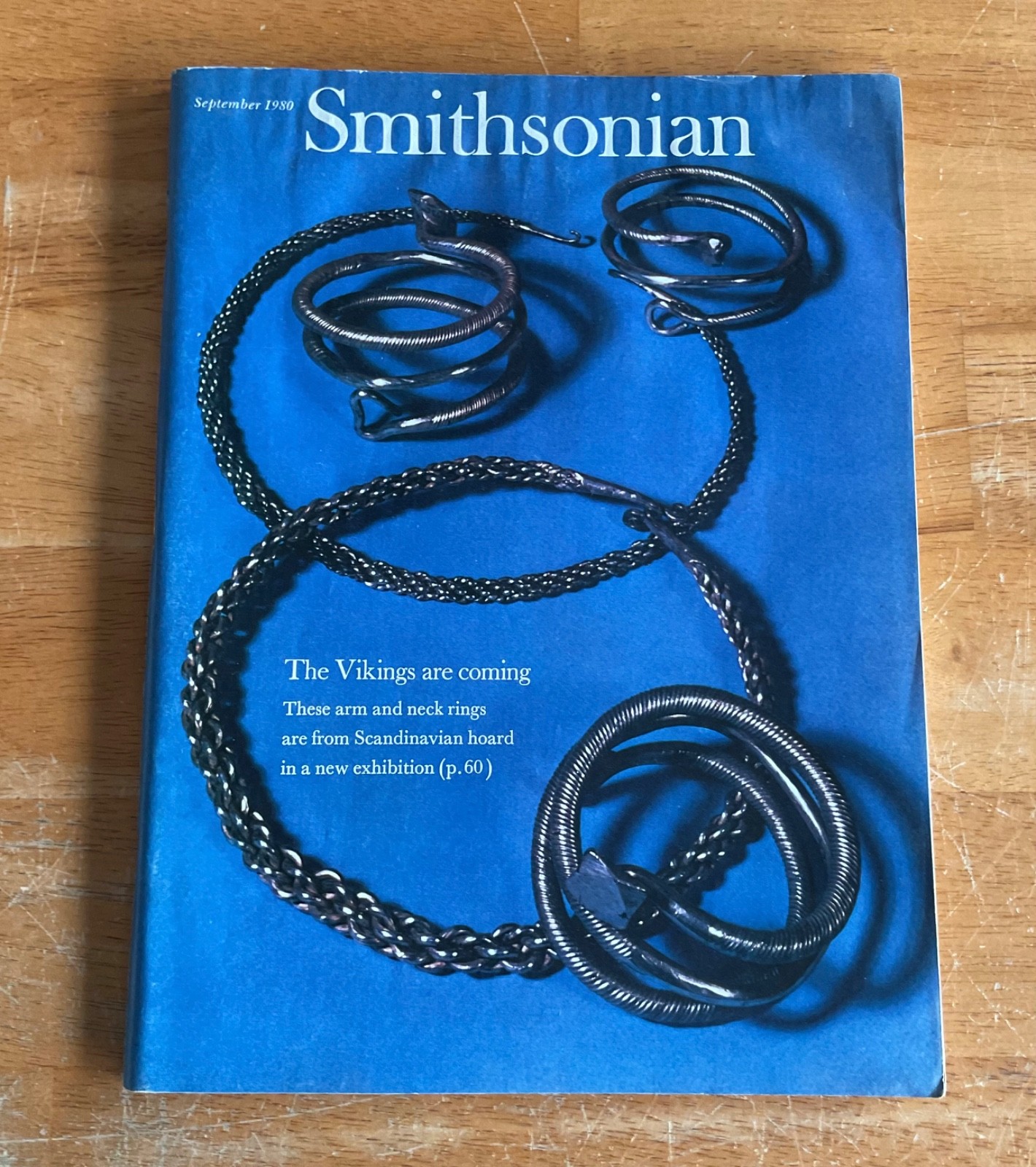 Smithsonian Magazine September 1980 Vikings Are Coming Scandinavian Exhibition Smithsonian Magazine September 1980 Vikings Are Coming Scandinavian Exhibition