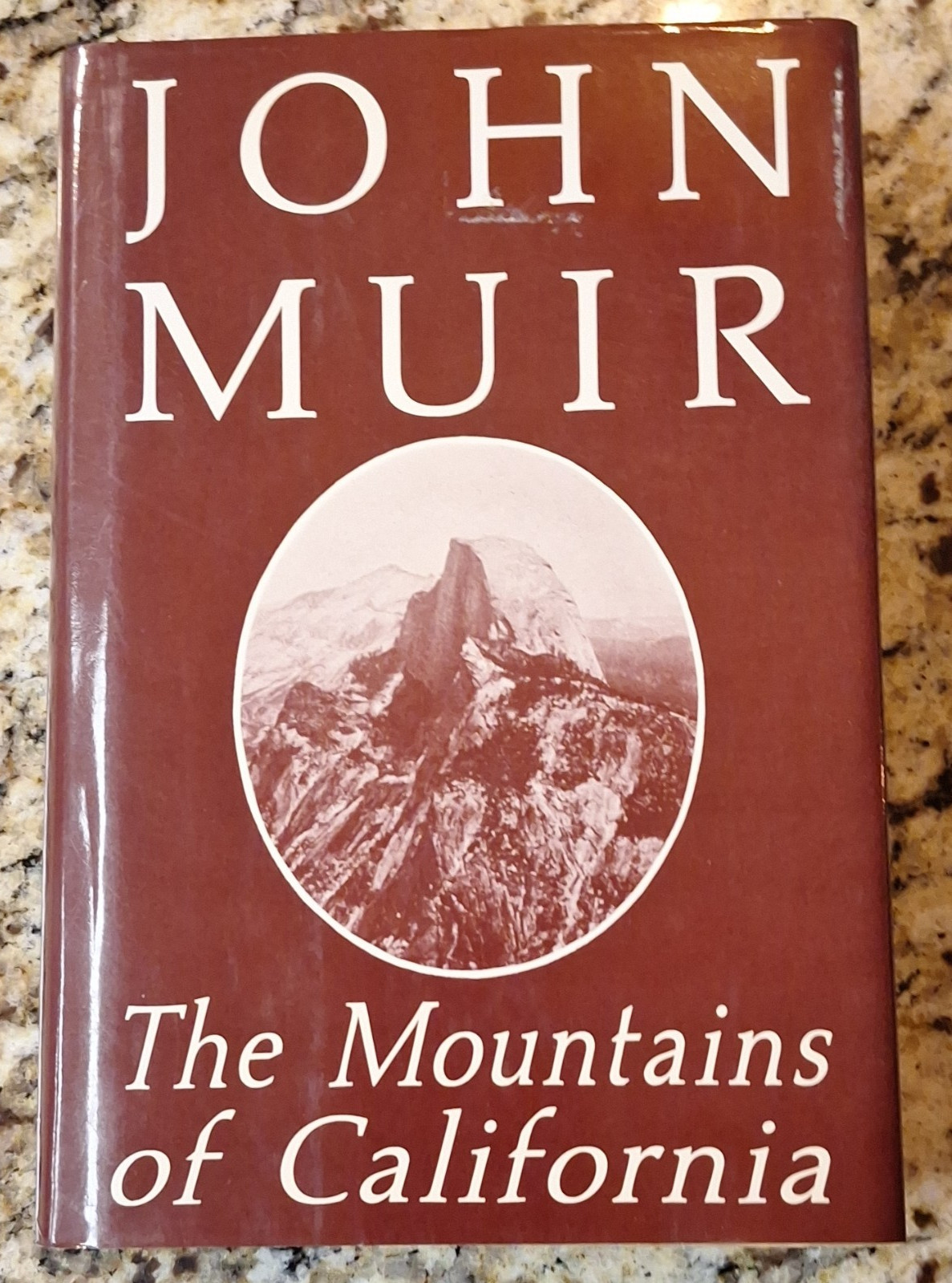 THE MOUNTAINS OF CALIFORNIA HBDJ JOHN MUIR 1988 VG+