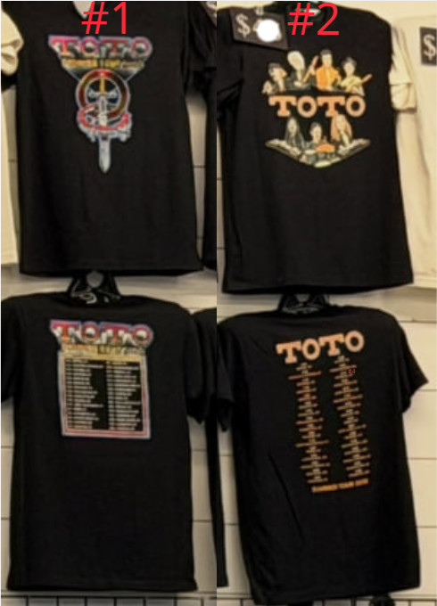 Toto Concert Shirt 2026 Summer Tour Merch Reprint Toto Concert Shirt 2026 Summer Tour Merch Reprint