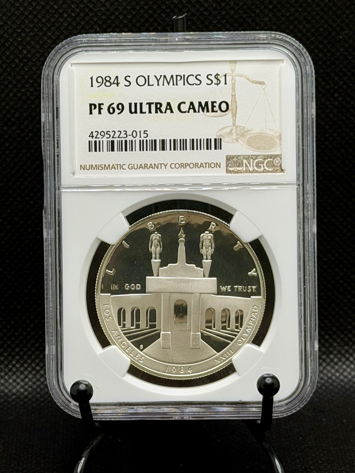 1984-S Olympic Silver Dollar NGC PF69 UCAM  | Los Angeles XXIII Olympiad