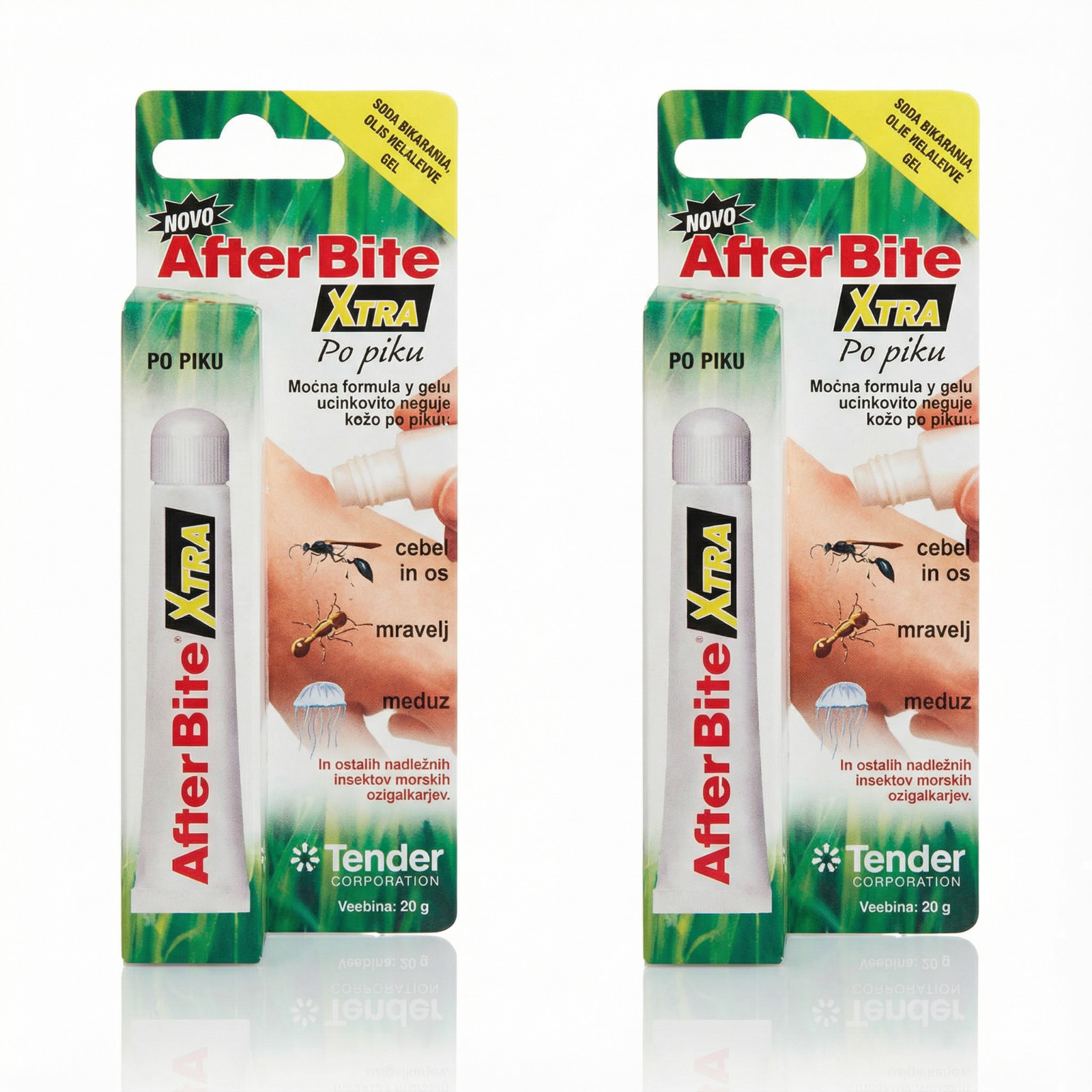 Xtra After Bite Anti-itch Gel Instant Sting Relief 0.7 Oz- 2 Pack
