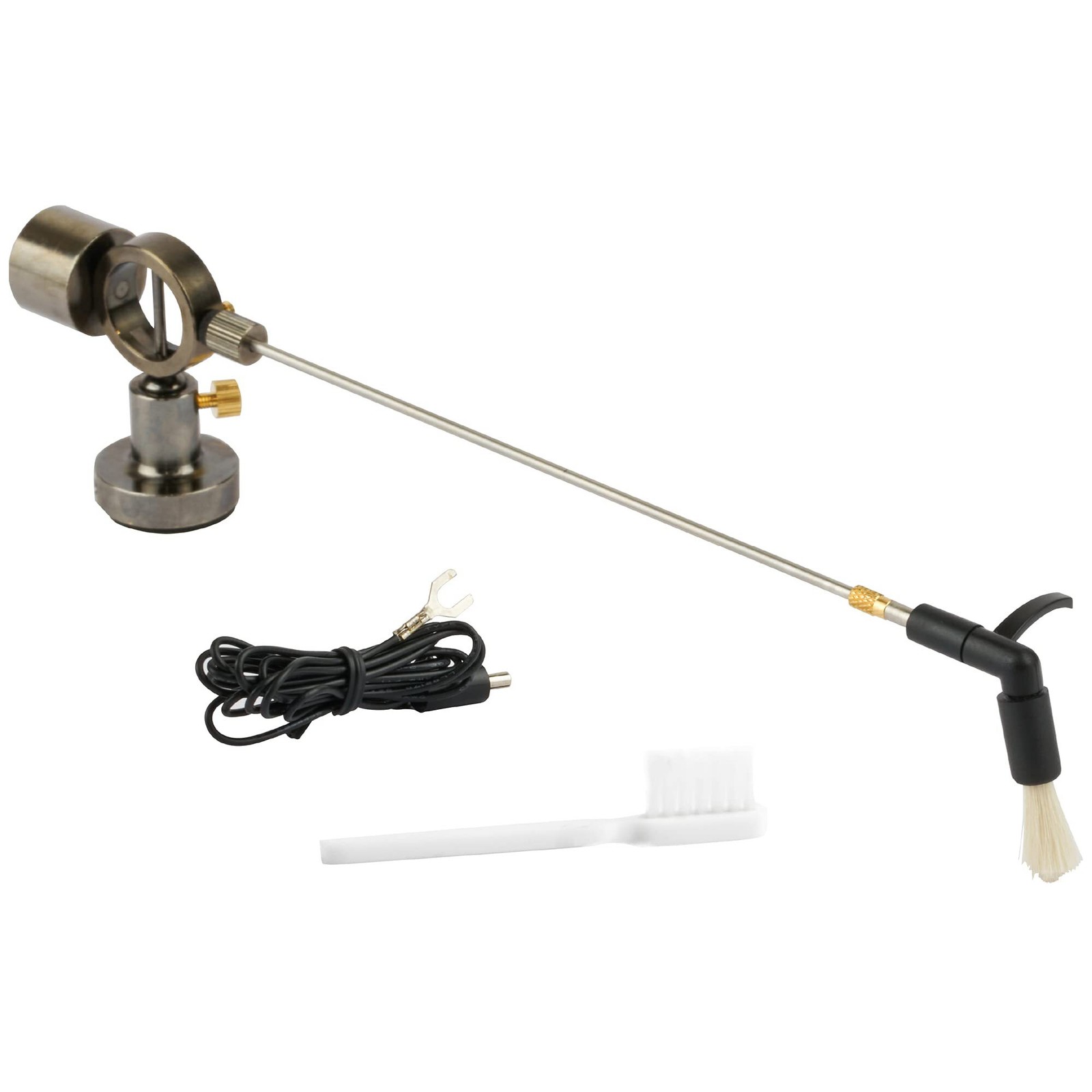 Hudson Hi-Fi Anti-Static Vinyl Cleaning Arm – Adjustable, Universal Fit – Auto-C