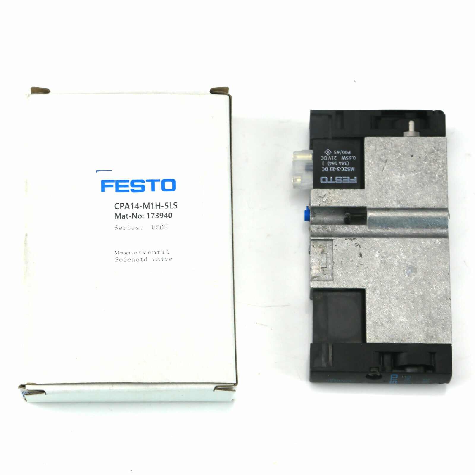 NEW Festo CPA14-M1H-5LS 173940 Solenoid Valve In stock NEW Festo CPA14-M1H-5LS 173940 Solenoid Valve In stock