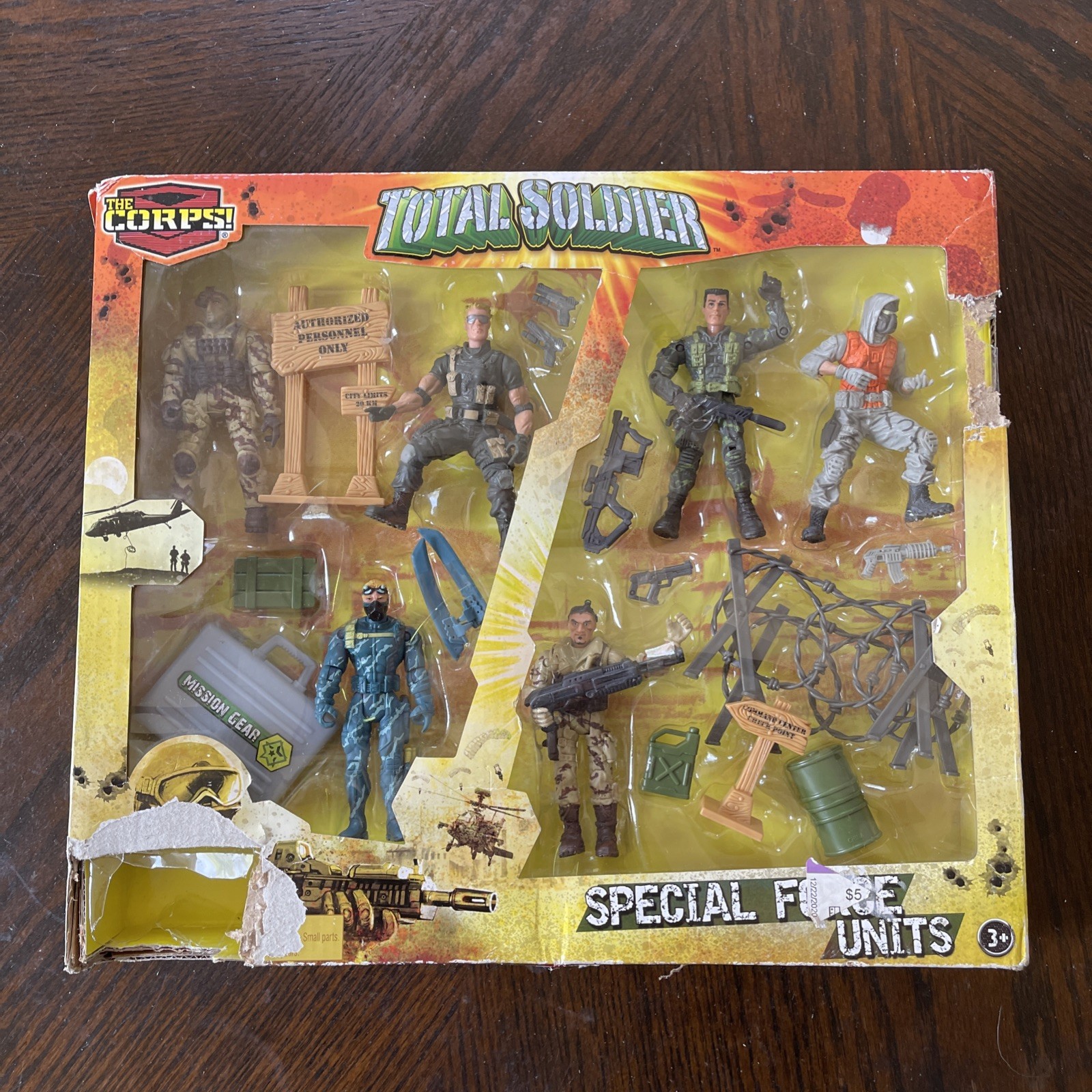 THE CORPS 03313 Total Soldier Team Lanard Toys Special Force Collectors Edition