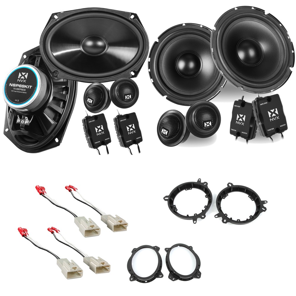 2005-2015 Toyota Tacoma NVX N-Series Complete Speaker Upgrade Kit