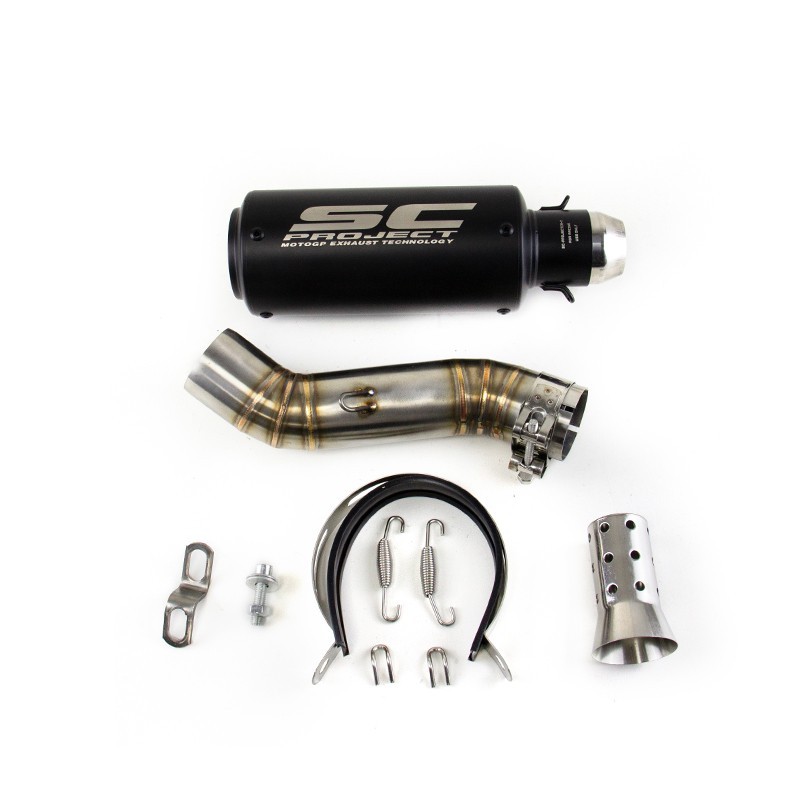 CBR500R 2016-2026 for Honda CB500F CB500X Exhaust Mid Tail Pipe Slip on Muffler CBR500R 2016-2026 for Honda CB500F CB500X Exhaust Mid Tail Pipe Slip on Muffler