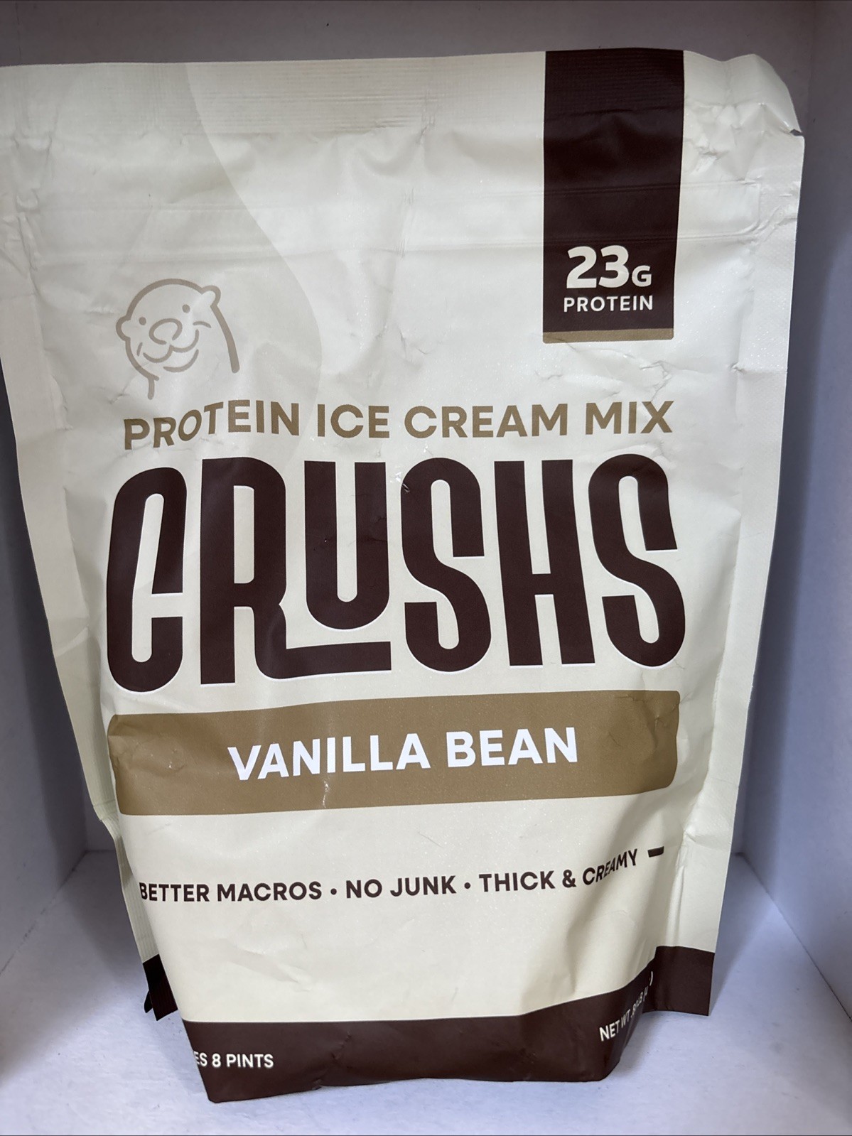 Crushs Protein Ice Cream Mix Vanilla Bean Makes 8pints Crushs Protein Ice Cream Mix Vanilla Bean Makes 8pints