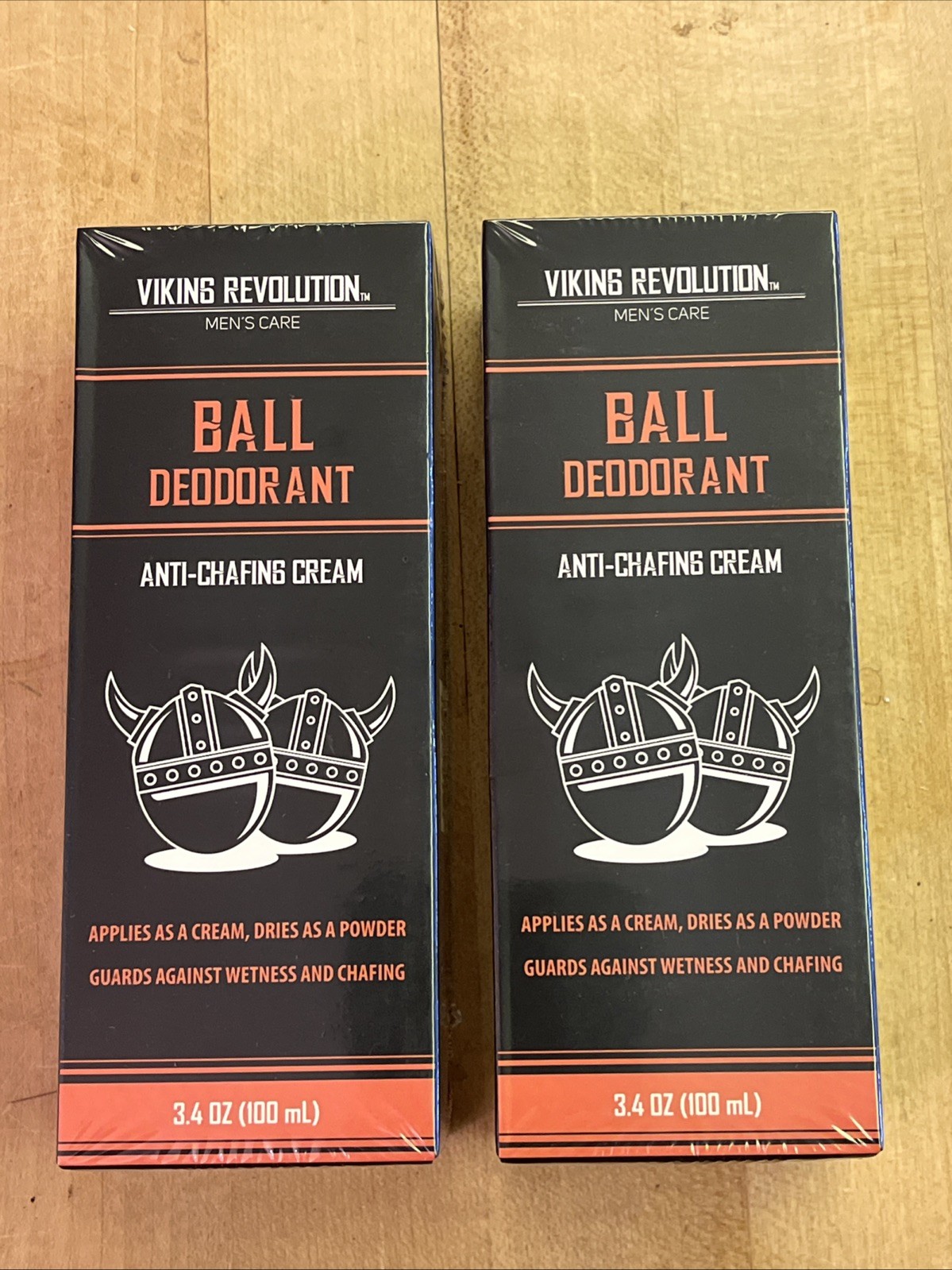 NEW (Pack of 2) Viking Revolution Balls Deodorant With Aloe Vera 3.4 Oz. each