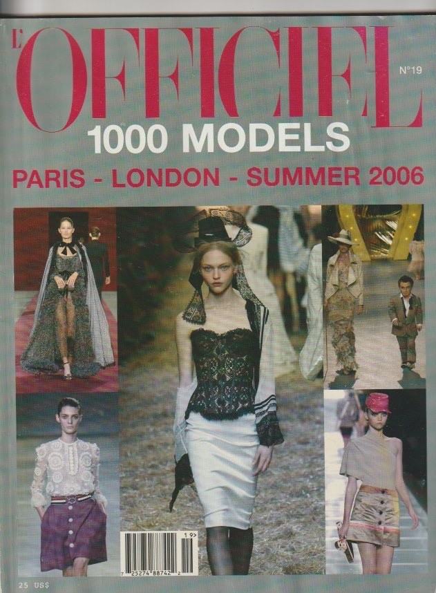 L\'OFFICIEL FRENCH MAGAZINE NOVEMBER 2005 NUMBER 19 PARIS LONDON SUMMER 2006 L\'OFFICIEL FRENCH MAGAZINE NOVEMBER 2005 NUMBER 19 PARIS LONDON SUMMER 2006