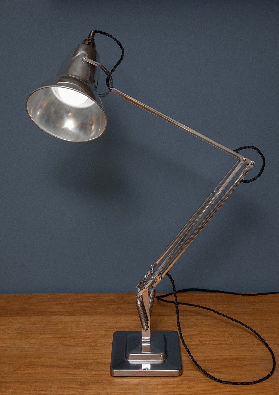VINTAGE INDUSTRIAL HERBERT TERRY 1227 ANGLEPOISE LAMP 