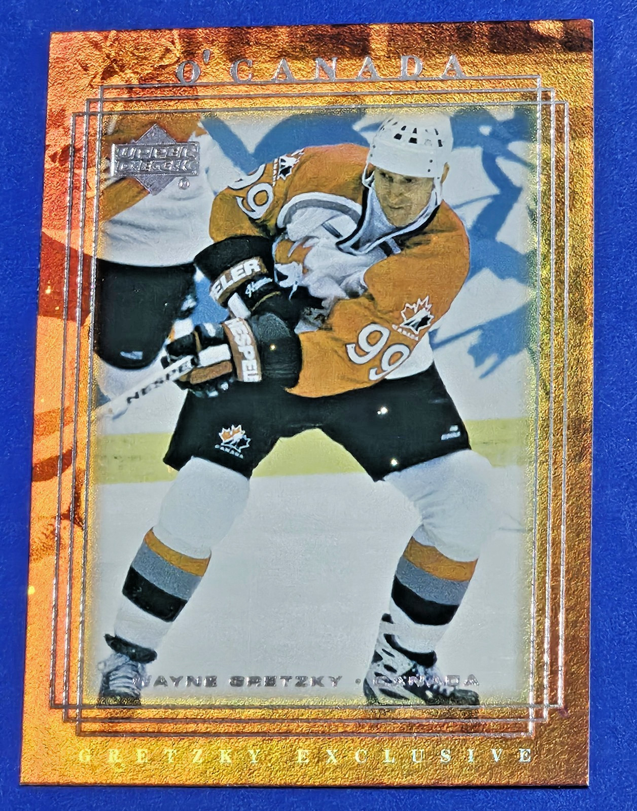 1999-00 Upper Deck Gretzky Exclusive - Wayne Gretzky - #38 - Oh Canada 1999-00 Upper Deck Gretzky Exclusive - Wayne Gretzky - #38 - Oh Canada