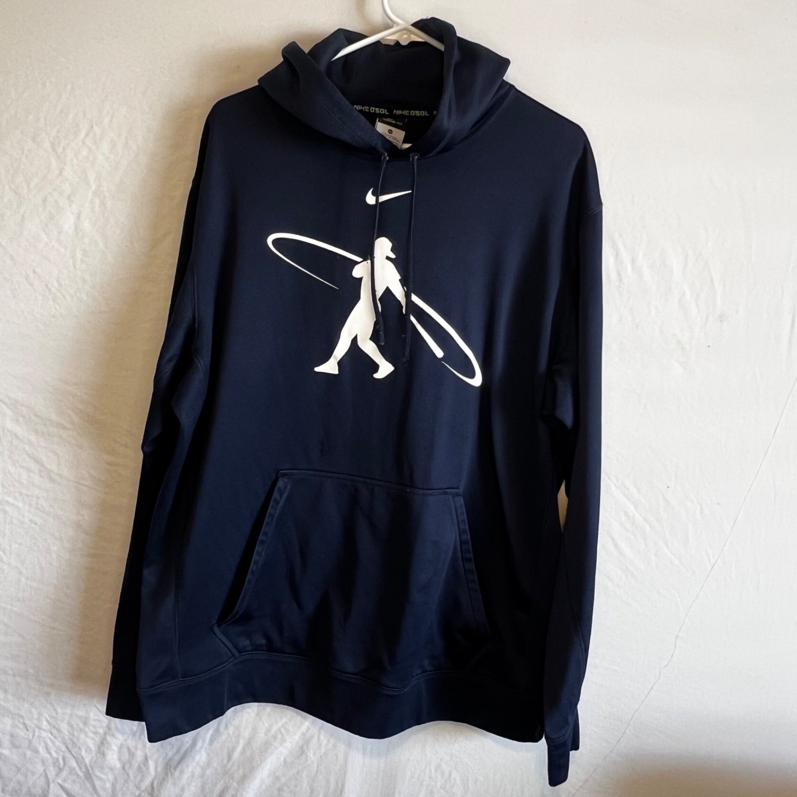 Nike BSBL Therma Fit Swingman Hoodie Ken Griffey Jr Sweatshirt Men XL Navy Blue Nike BSBL Therma Fit Swingman Hoodie Ken Griffey Jr Sweatshirt Men XL Navy Blue