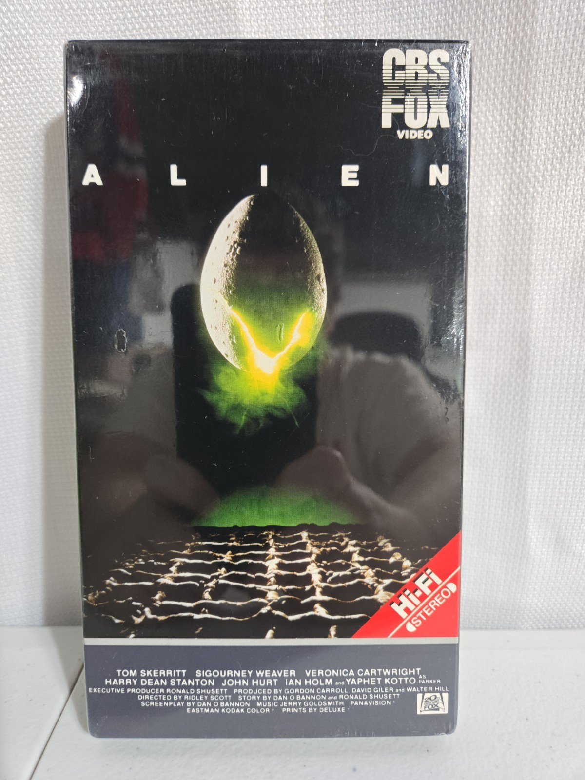 Alien (1984) CBS FOX Video VHS Sealed Watermarks New Alien (1984) CBS FOX Video VHS Sealed Watermarks New