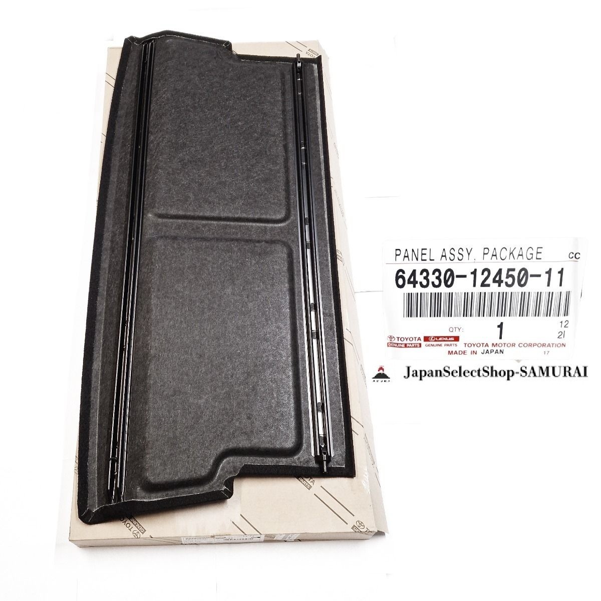 Toyota Genuine OEM AE86 2DR Hatchback Rear Package Tray Speaker Board Trim