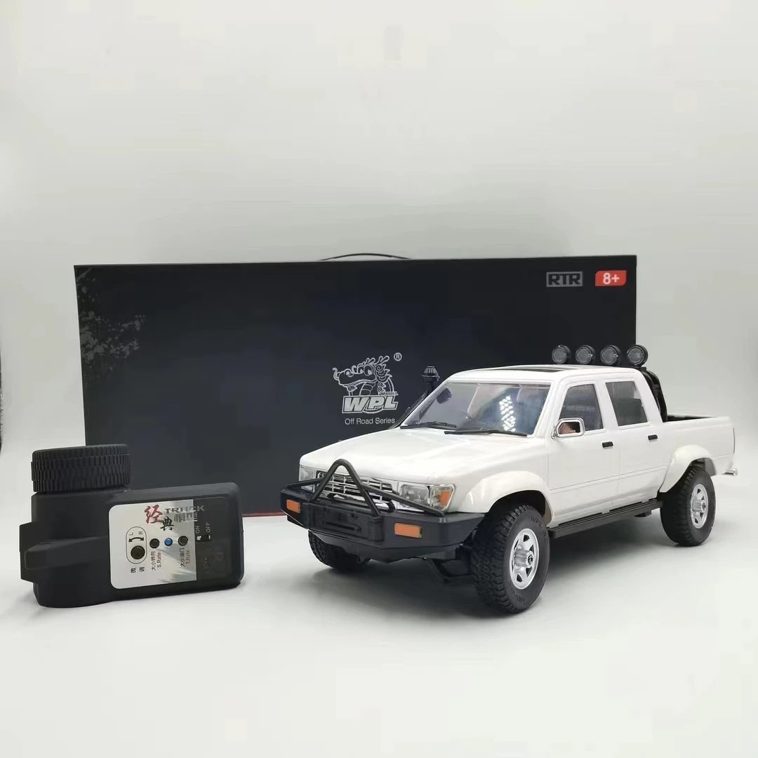 WPL D62 Full Scale RC Car 1:16 2.4G 4WD Rock Crawler Buggy Climbing Truck On-roa WPL D62 Full Scale RC Car 1:16 2.4G 4WD Rock Crawler Buggy Climbing Truck On-roa