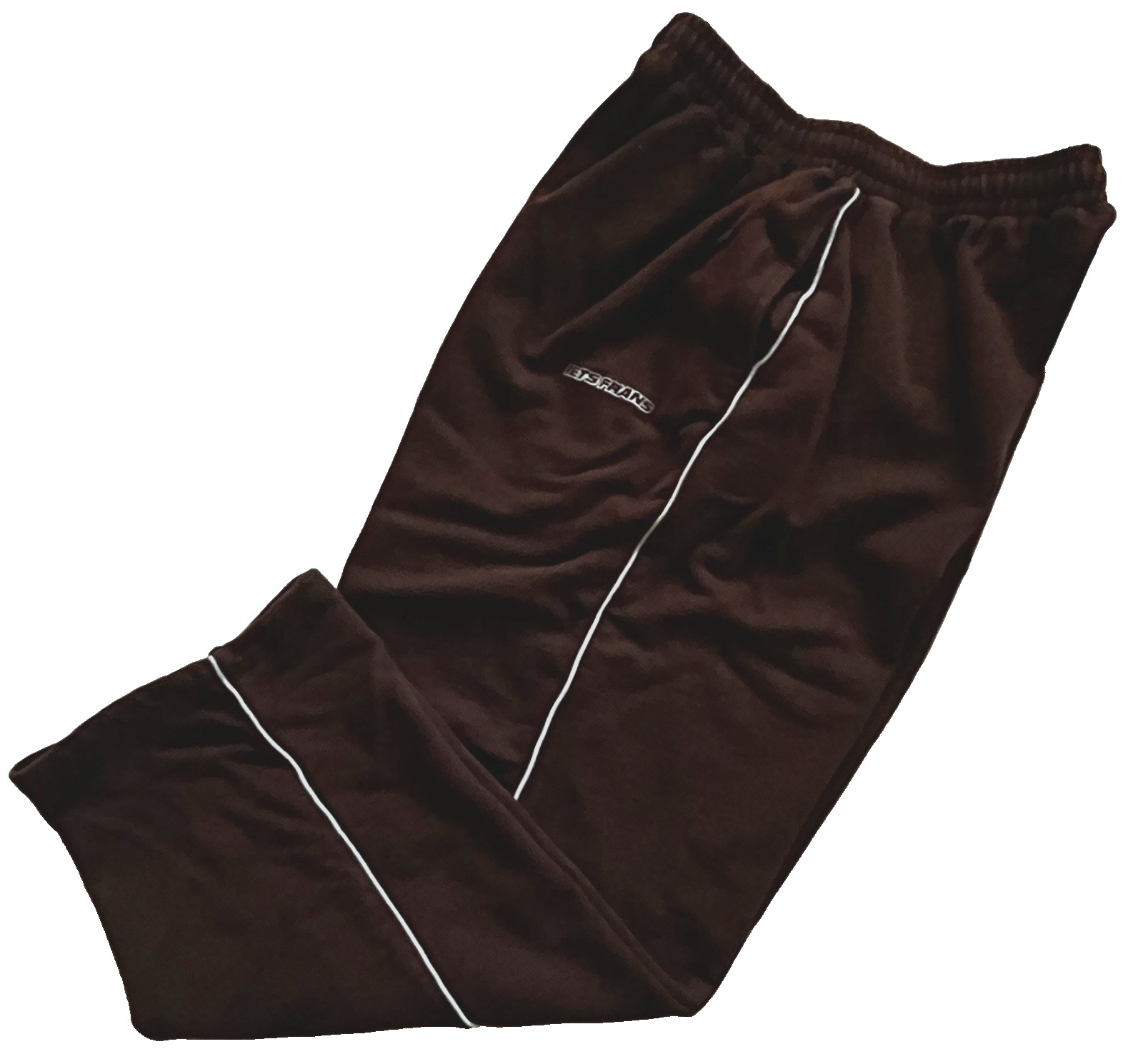 IETS FRANS Harri Wide Leg Brown Oversized Relaxed Sweatpants Pants Womens S
