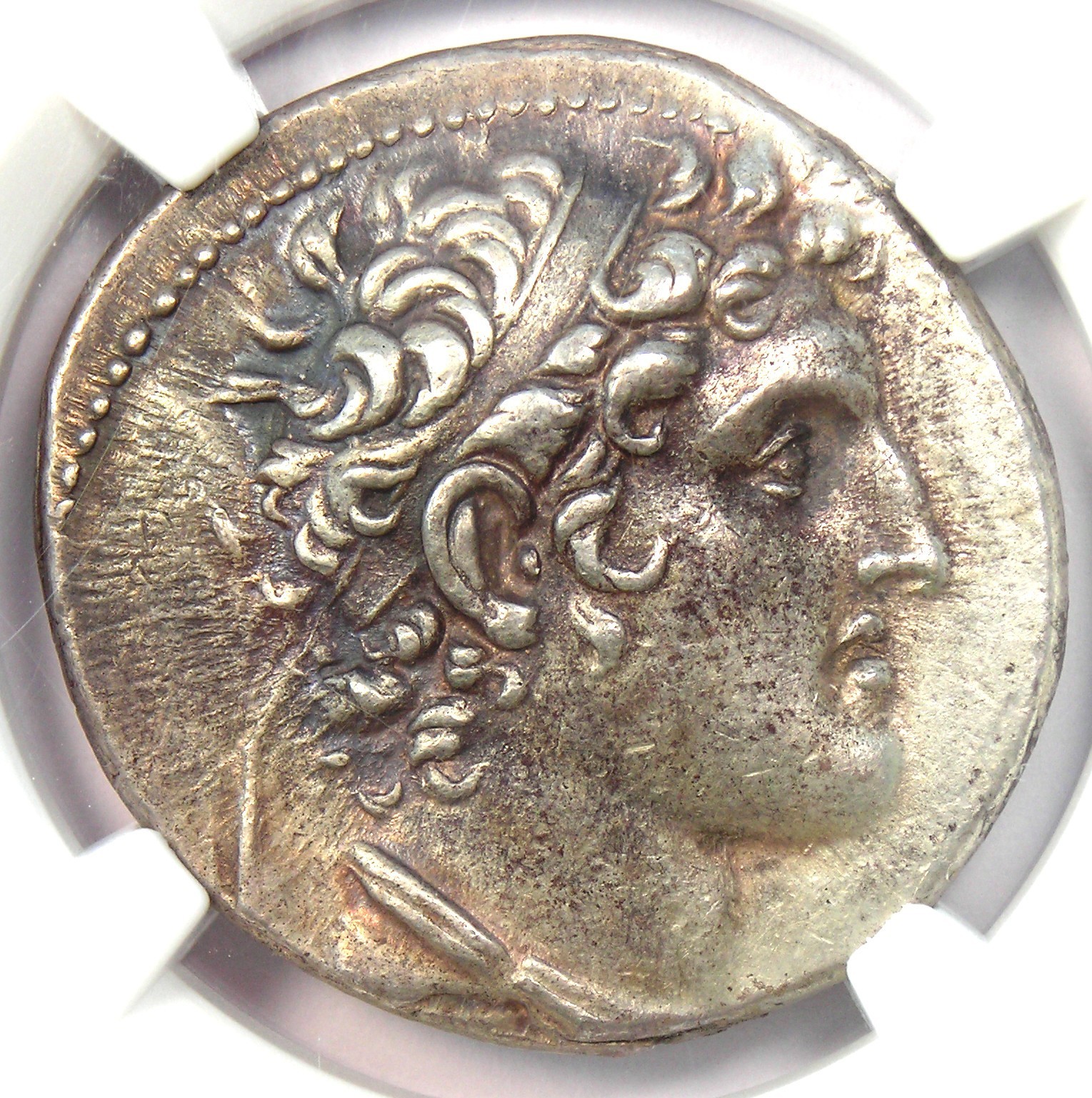 Alexander I Silver AR Tetradrachm Seleucid 147 BC - Certified NGC Choice XF (EF)