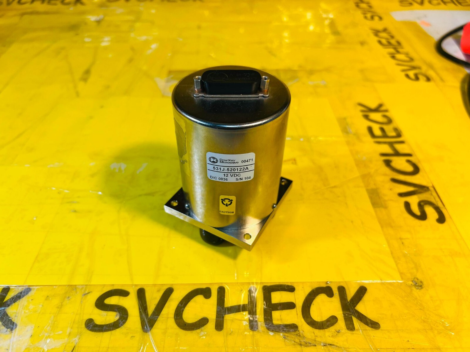 Dow-Key Microwave 531 531J-520122A DC-12.4GHZ Normally Open 12VDC RF N Switch Dow-Key Microwave 531 531J-520122A DC-12.4GHZ Normally Open 12VDC RF N Switch