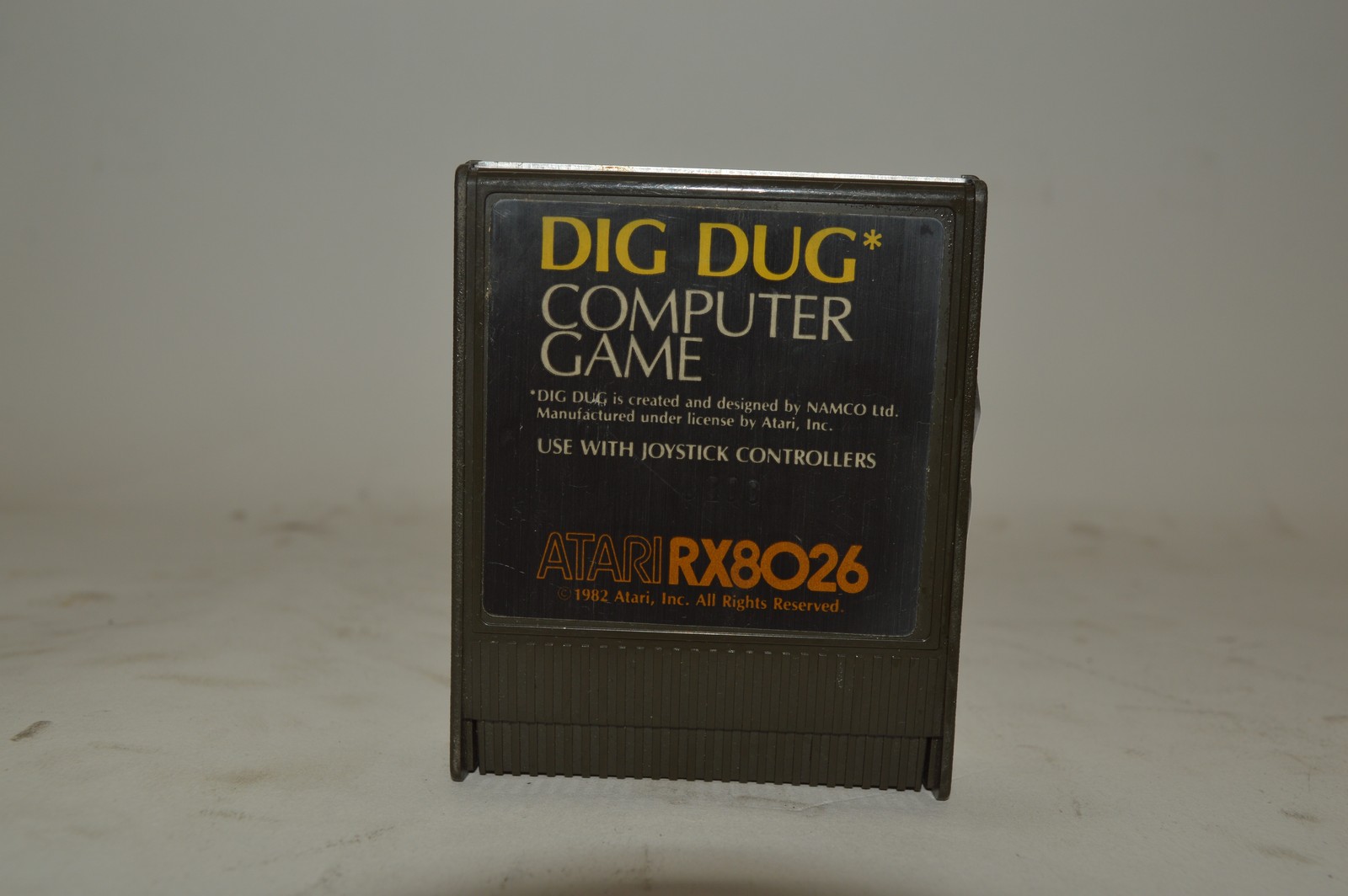 Namco Ltd. Dig Dug Computer Game for Atari RX8026