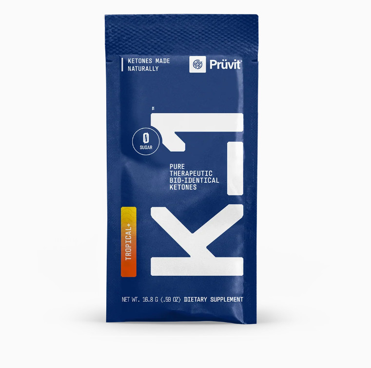 🔥PRUVIT ketone drink  Keto NEW K1 BERRY TROPIC FLAVOR Charged 10 pack EXP:2027