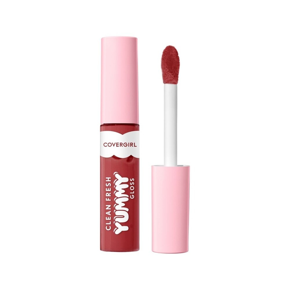 2 PK COVERGIRL Clean Fresh Yummy Lip Gloss, 10 Sunrise Blush