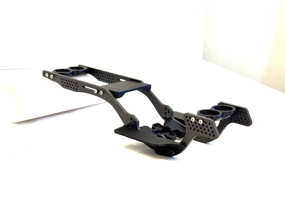 JC Summit XL Carbon Chassis Frame Axial SCX24 - LCG - 15 Degree Skid Angle - NEW