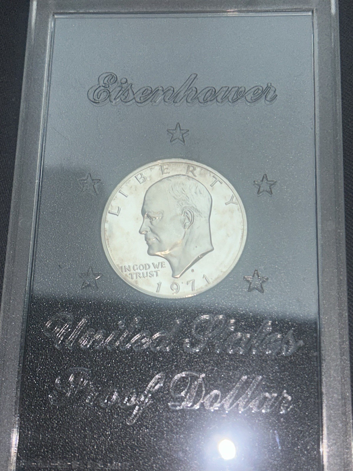 1971-S Eisenhower Silver Proof Dollar Coin • 40% Silver \