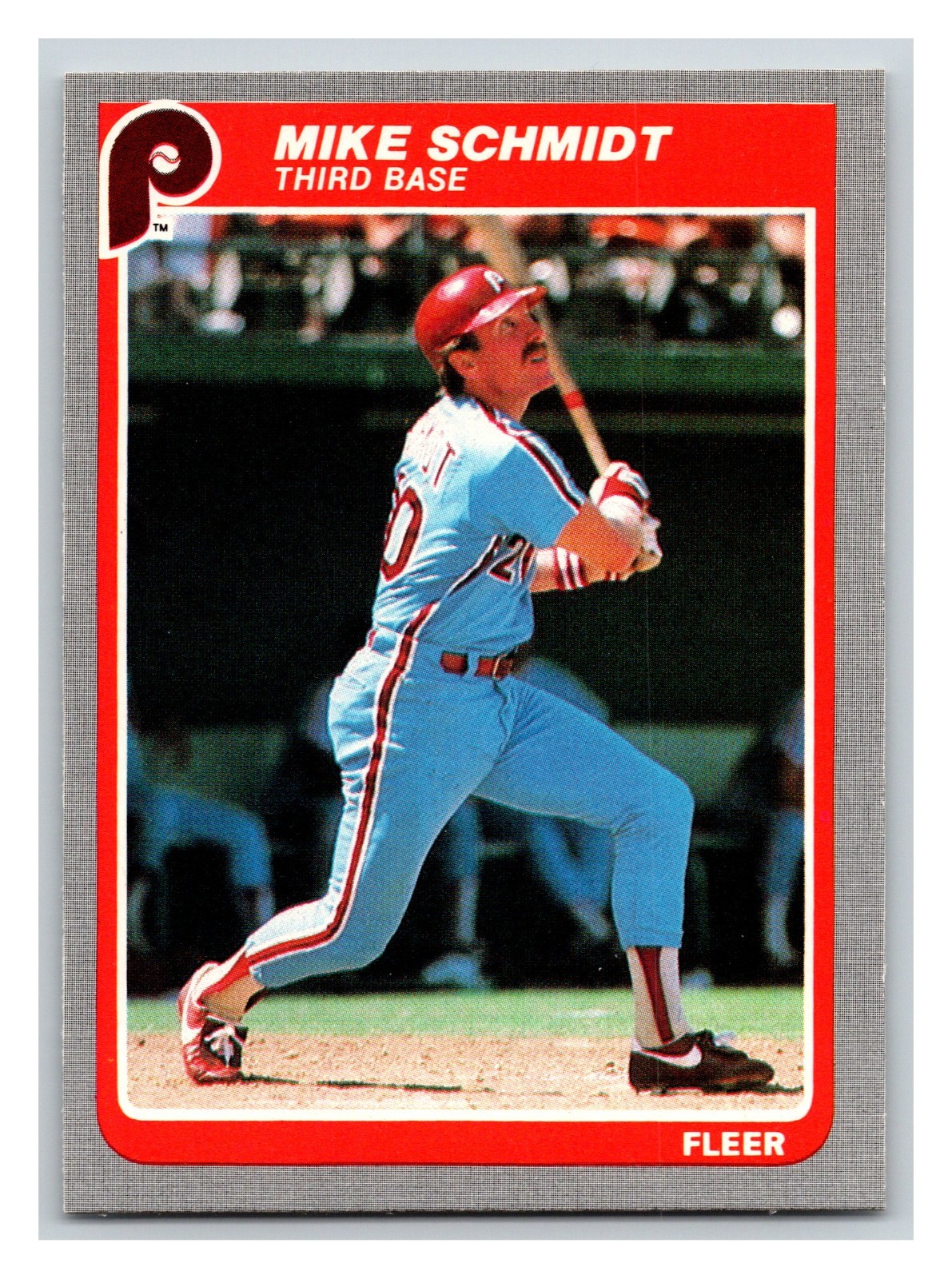 1985 Fleer - Mike Schmidt #265 1985 Fleer - Mike Schmidt #265