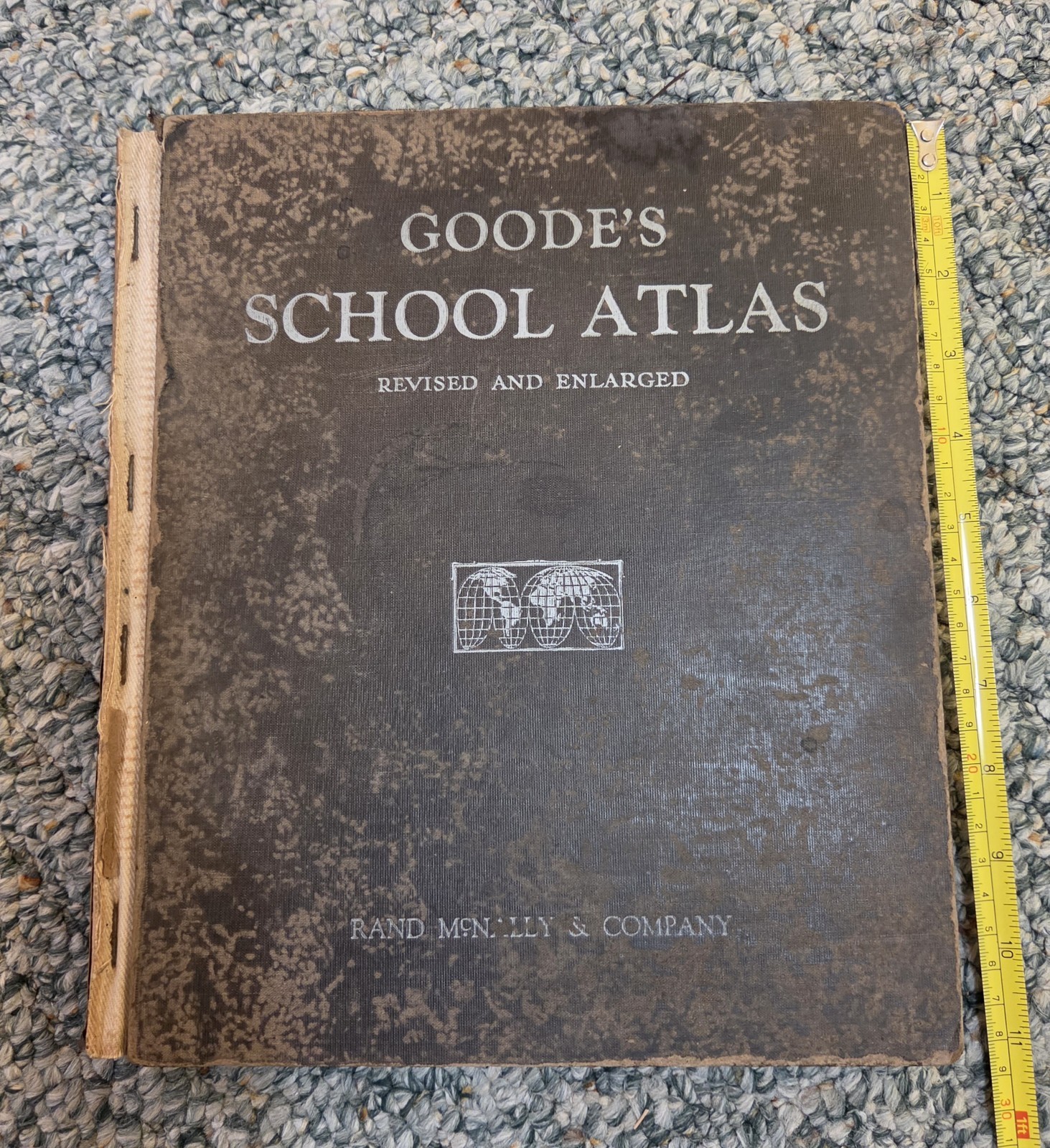 Vintage Goode\'s School Atlas, Rand McNally, 1948, Hardcover Vintage Goode\'s School Atlas, Rand McNally, 1948, Hardcover