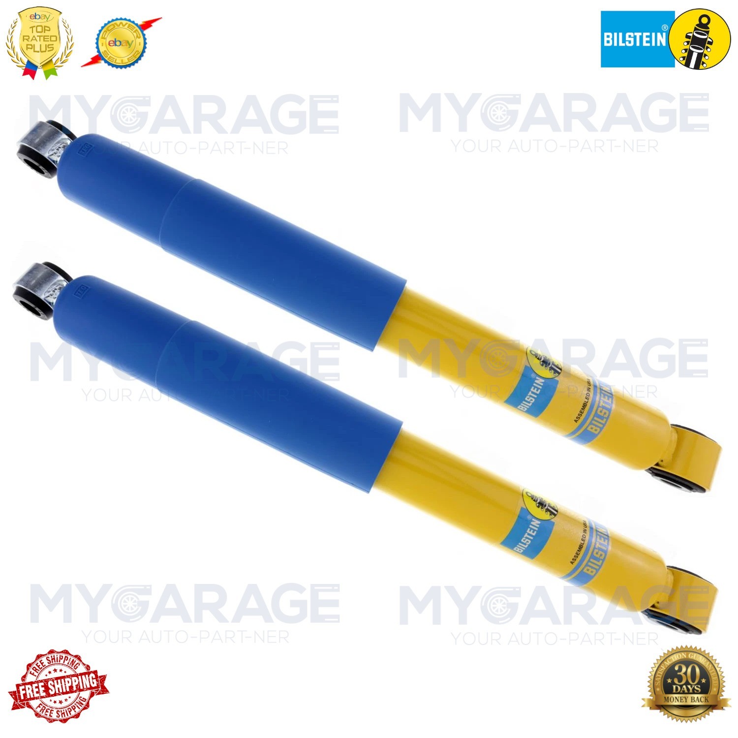 Bilstein B6 4600 Rear Shocks Set Fits 2005-21 Frontier / 2009-12 Equator 4WD RWD