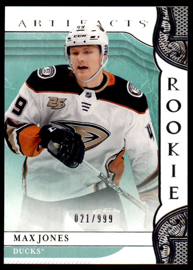 2019-20 Upper Deck Artifacts #164 Max Jones #/999 Rookie