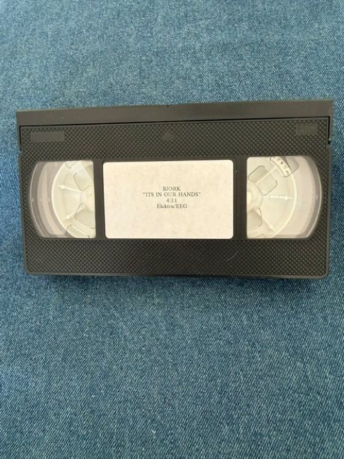Bjork It\'s In Our Hands Promo VHS Video Single Near Mint