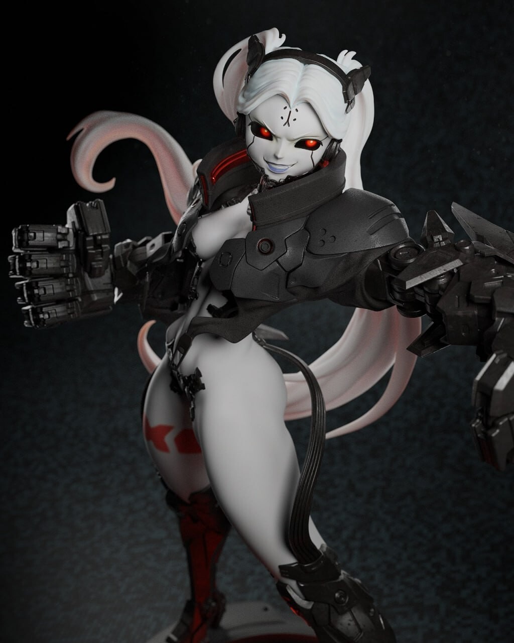Rebecca Smasher 12K Ultra-High-Detail Resin Figure Hand Painted