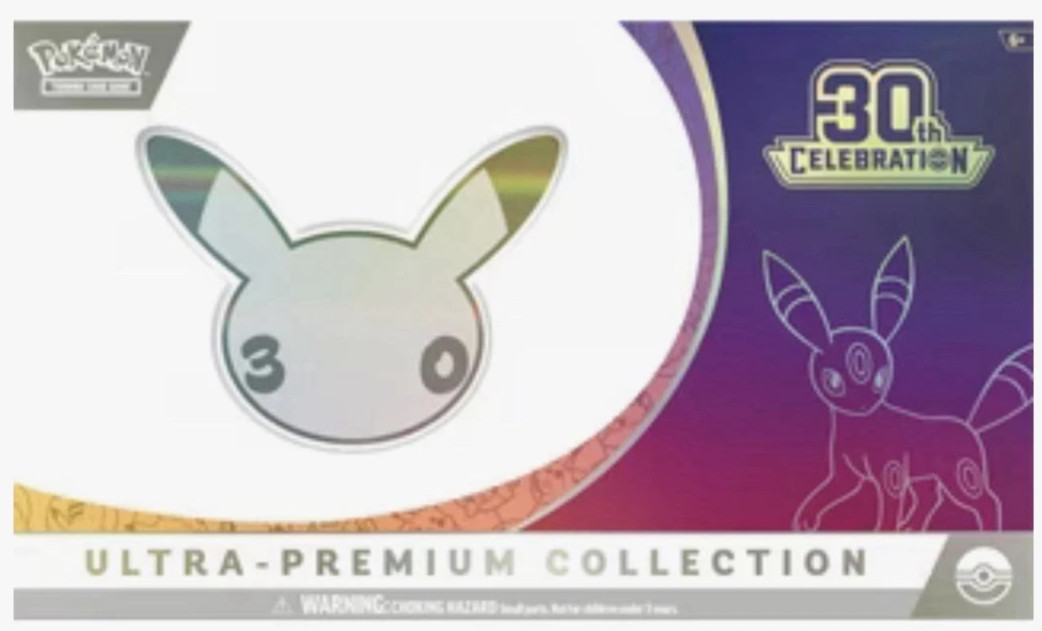 Pokémon 30th Celebration Umbreon Night UPC Ultra Premium Collection Ships 11/6