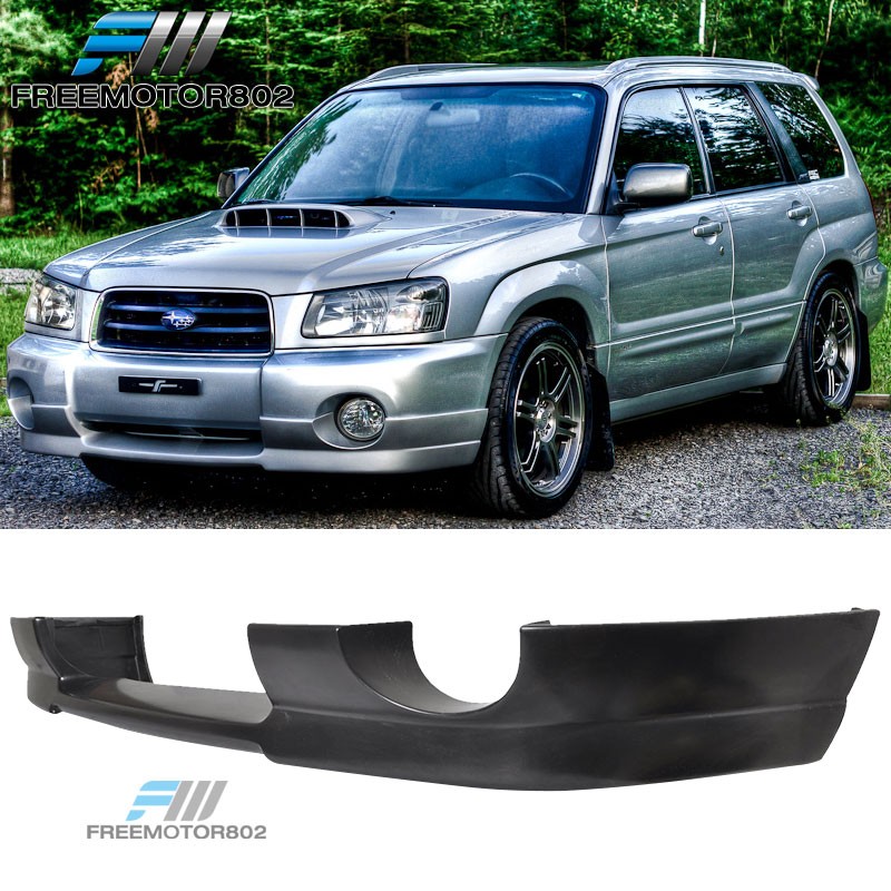 Fits 03-05 Subaru Forester SG5 DS Style Front Bumper Lip Fits 03-05 Subaru Forester SG5 DS Style Front Bumper Lip